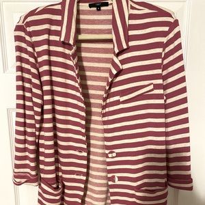 Striped blazer!
